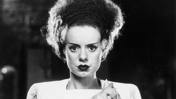 Elsa Lanchester as the Bride of Frankenstein