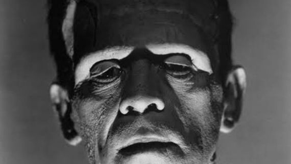 Boris Karloff as Frankenstein