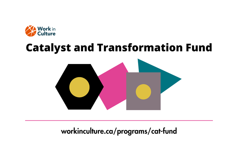 Work in Culture Catalyst and Transformation Fund logo