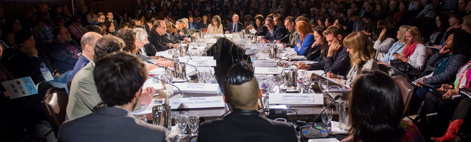 Pitch team presents to Forum decision makers