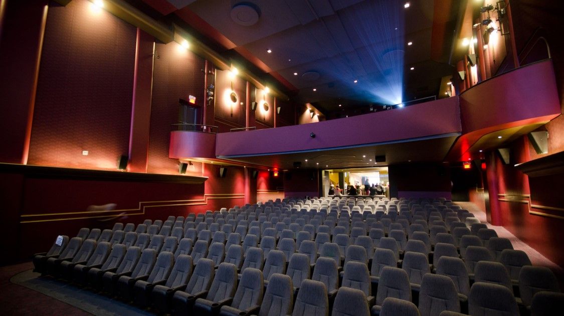 interior theatre and projector